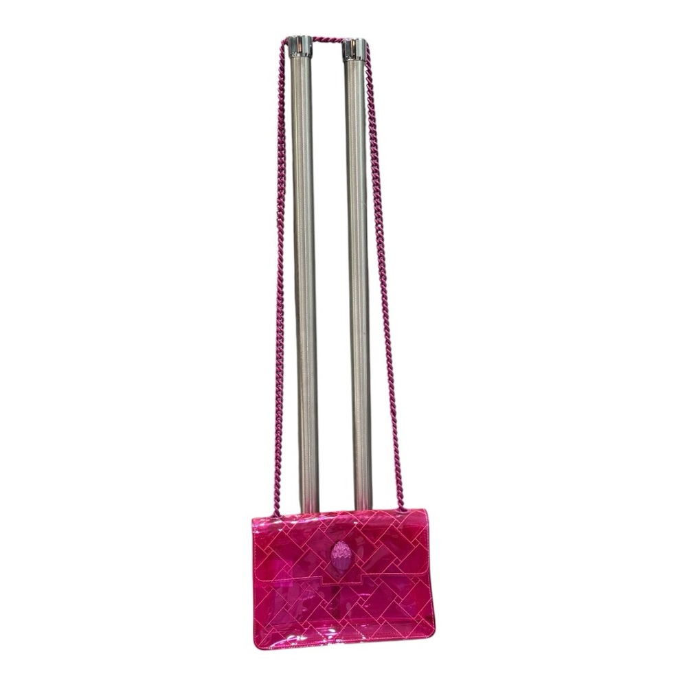Glamorous Pink Crossbody Bag with dazzling Finish EUC LIKE NEW BAGBIN2